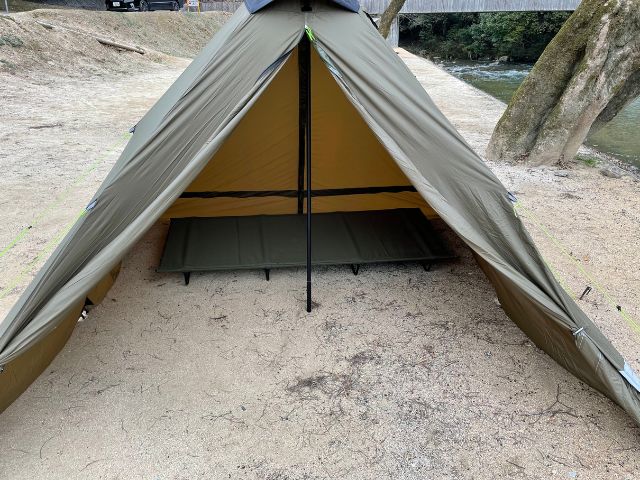 アウトドア、キャンプ、登山 YOKA tipi 5thロット カーボンポール 